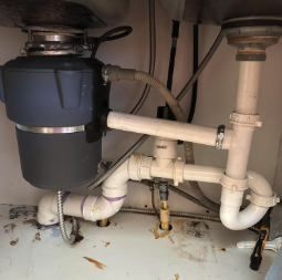 garbage disposal install