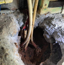 slab leak